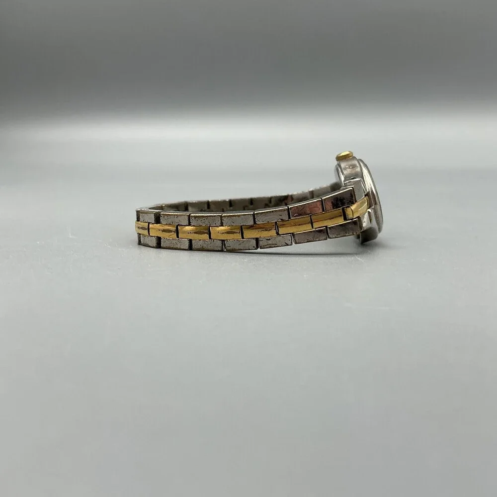 Pulsar 1N01-X098 Womens Watch 17mm Two Tone Bracelet New Battery 5.75